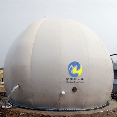20000m3 Double Membrane Biogas Balloon Storage Free Standing 3mbar~20mbar