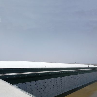 Rectangular Double Membrane Gas Holder For Lagoon Customized Size