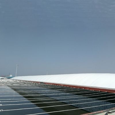 Rectangular Double Membrane Gas Holder For Lagoon Customized Size