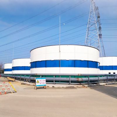 3000m3 Glass Fused Bolted Steel Tanks Palm Oil Storage Tank Robust Design