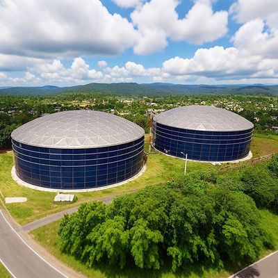 3000m3 Glass Fused Bolted Steel Tanks Palm Oil Storage Tank Robust Design