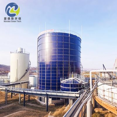 Durability Modular Glass Fused Bolted Steel Tanks For Industrial Waste Oil Storage