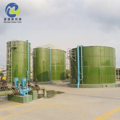 Easy Installation Glass Fused Bolted Steel Tanks GFS Bolted Tanks Modular Construction