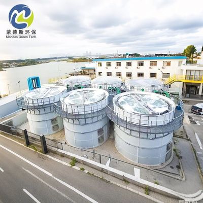 3mm~18mm Panel Glass Lined Bolted Steel Water Tanks For Industrial Wastewater Storage