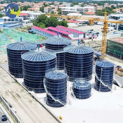 Smooth Commercial Industrial Bolted Steel Tanks For Municipal Water Projects