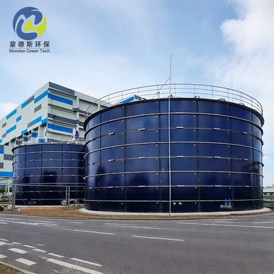 Smooth Commercial Industrial Bolted Steel Tanks For Municipal Water Projects