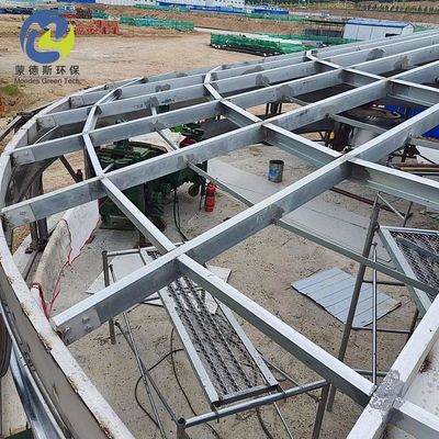 2-4 mm Agricultural Farm Spiral Steel Silos For Grain Storage Corrosion Resistance Animal Feed Silo