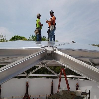 Fusion Bonded Epoxy Bolted Water Storage Tanks Food Grade For Drinking Water Beverage Storage