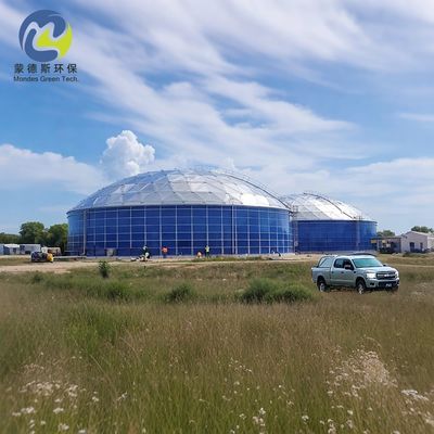 Hygienic Design Epoxy Bolted Steel Water Storage Tanks For Food Processing Industry