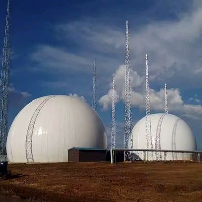 Double Membrane Biogas Holder Balloon Weatherproof For Agricultural Industrial Residential