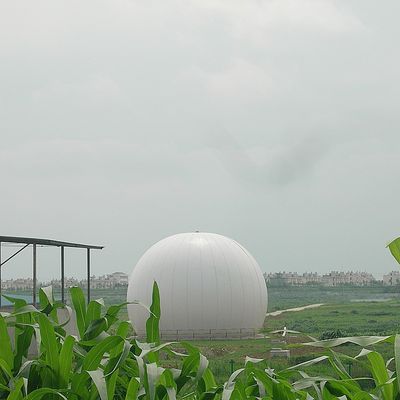 Free Standing Biogas Balloon Dual Membrane 2000m3 For Energy Generation