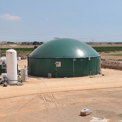 UV resistant Dual Membrane Bio Gas Balloon Mounted On Digester For Wastewater Treatment
