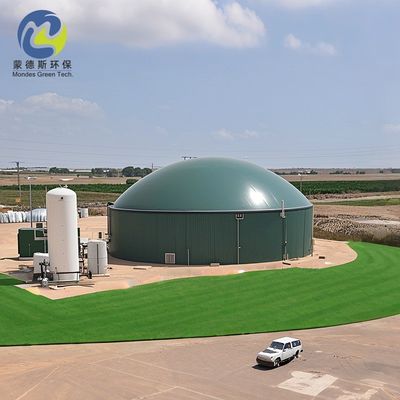 3-25 mbar Weather Resistant Biogas Balloon Storage Customizable For Wastewater Treatment