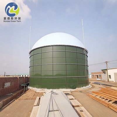 3-25 mbar Weather Resistant Biogas Balloon Storage Customizable For Wastewater Treatment