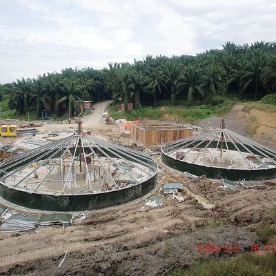 500000 Gallons GFS Bolted Irrigation Water Storage Tanks For Farms Corrosion Resistance