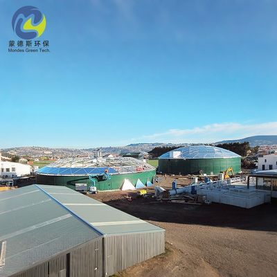 NSF/ANSI 61 Municipal Bolted Steel Tanks Corrosion Resistance With Glass Fused To Steel Coating