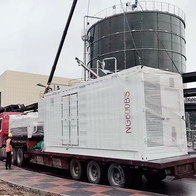50/60HZ 400kw Sound Proof Biogas Generator Set  For Sustainable Energy Production