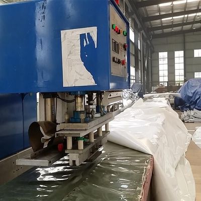 Single Membrane Biogas Cover PVC Foil Customized For Steel Or Concrete Tanks