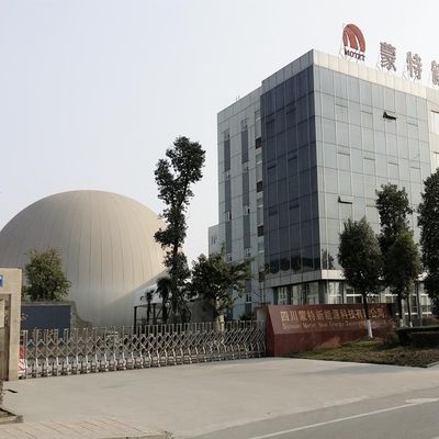 Porcelain Enamel Bolted Biogas Storage Tank Glass Fused To Steel Tank For Ground Water Storage