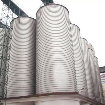 40 to 15000 m³ Spiral Steel Storage Silo With Cone Shaped Bottom