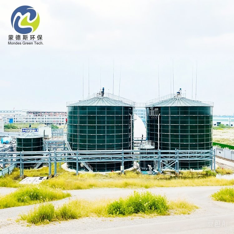 Fire Suppression Water Storage GFS Bolted Tank Dark Green Corrosion Resistance