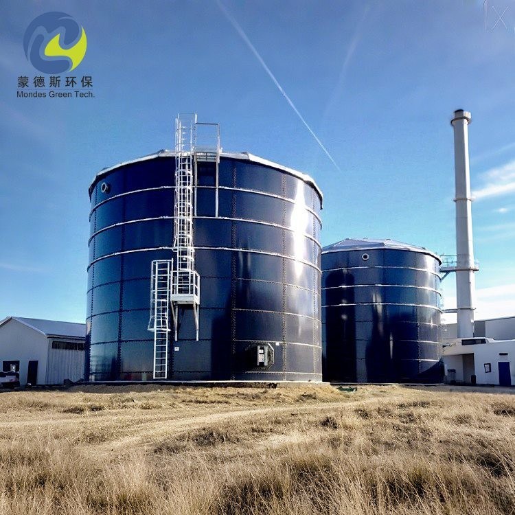 Customized GFS Glass Lined Bolted Steel Tanks For Drinking Water Storage Zero Leakage