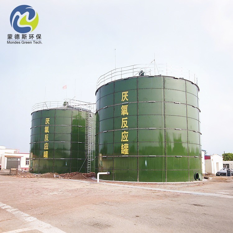 Easy Installation Glass Fused Bolted Steel Tanks GFS Bolted Tanks Modular Construction