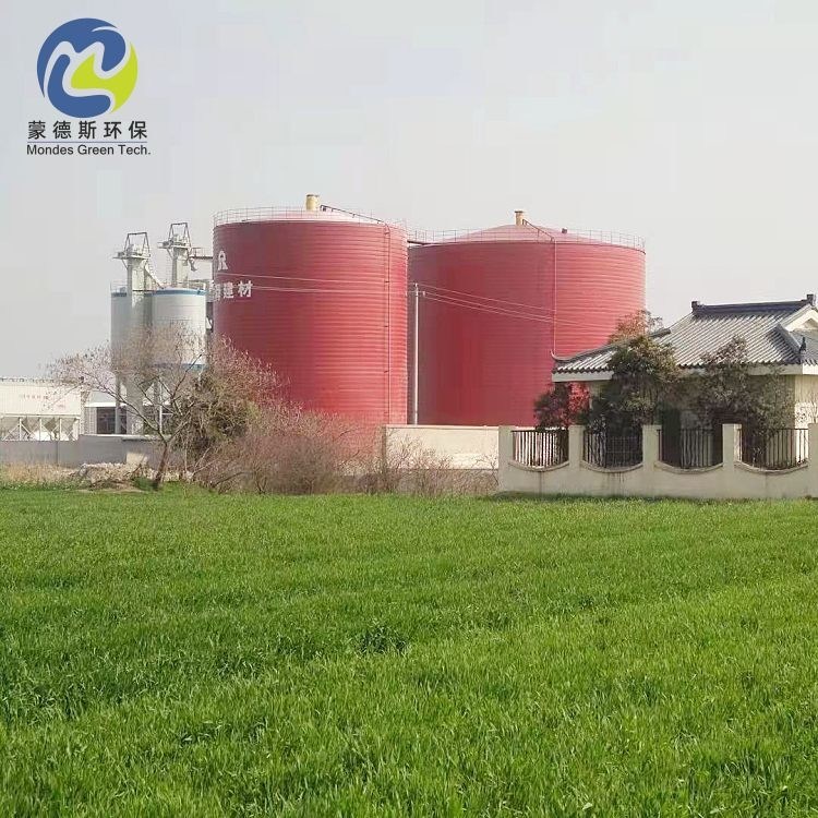 2-4 mm Agricultural Farm Spiral Steel Silos For Grain Storage Corrosion Resistance Animal Feed Silo