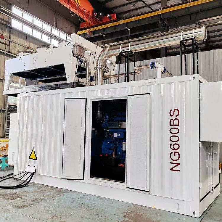 50/60HZ 400kw Sound Proof Biogas Generator Set  For Sustainable Energy Production