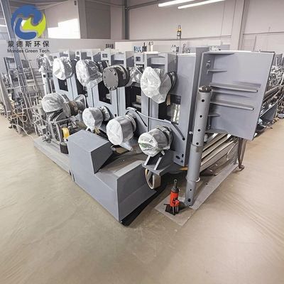 Gegalvaniseerde stalen spiraalsilo rolvormmachine 3-5m/min automatisering dubbele naadtechnologie