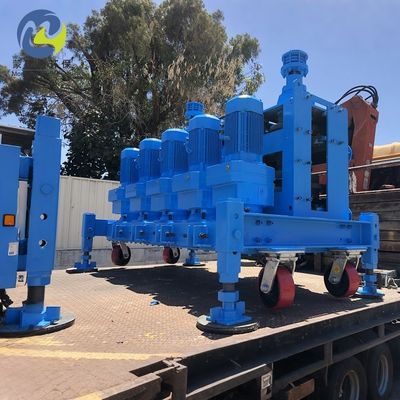 Macchina formatrice per silo a spirale di grande diametro 380V 3-5m/Min 495mm di larghezza